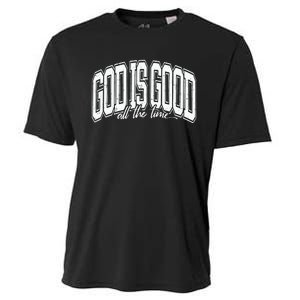 God Is Good All The Time Bible Verse Cooling Performance Crew T-Shirt