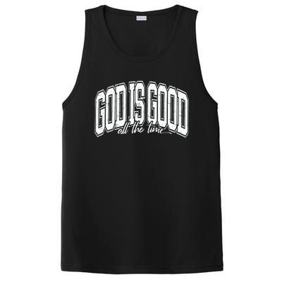 God Is Good All The Time Bible Verse PosiCharge Competitor Tank