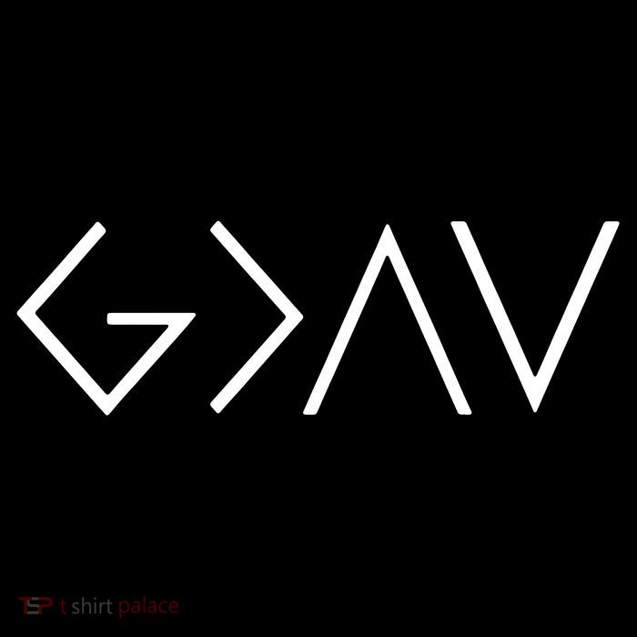 God Is Greater Than The Highs And Lows Christian Women's V-Neck T-Shirt