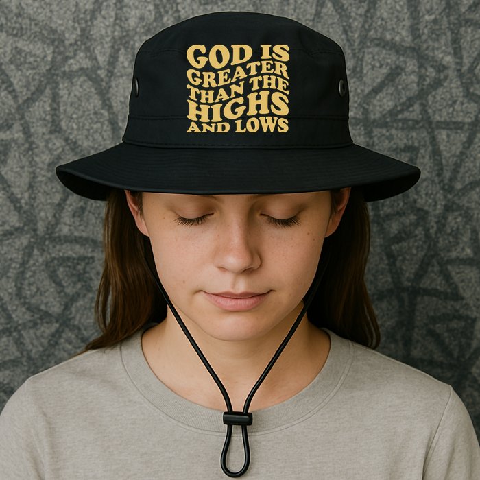 God Is Greater Than The Highs And Lows Bucket Hat