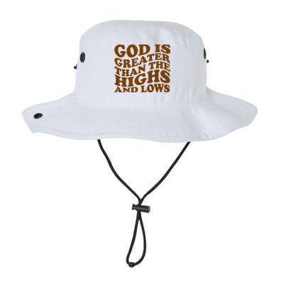 God Is Greater Than The Highs And Lows Legacy Cool Fit Booney Bucket Hat