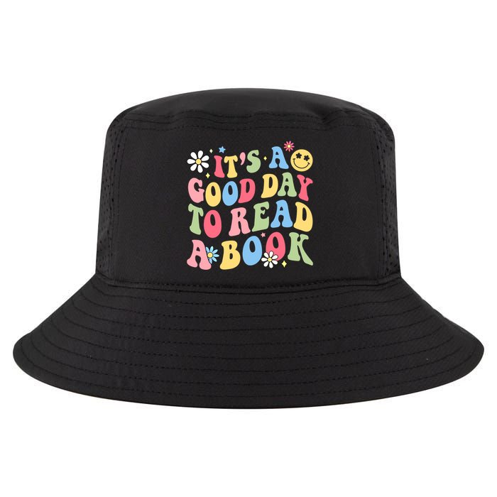 Groovy It's Good Day To Read Book Library Reading Lover Gift Cool Comfort Performance Bucket Hat