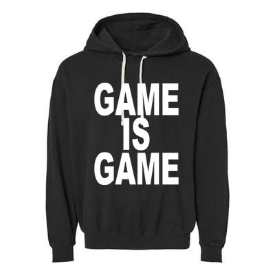 Game Is Game Garment-Dyed Fleece Hoodie