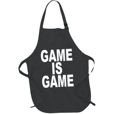 Game Is Game Apron