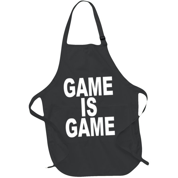Game Is Game Apron