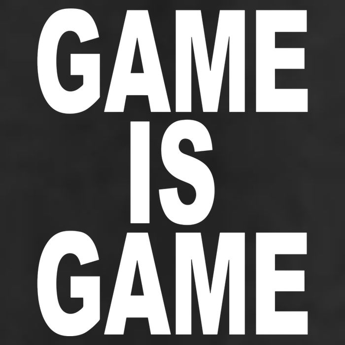 Game Is Game Golf Towel