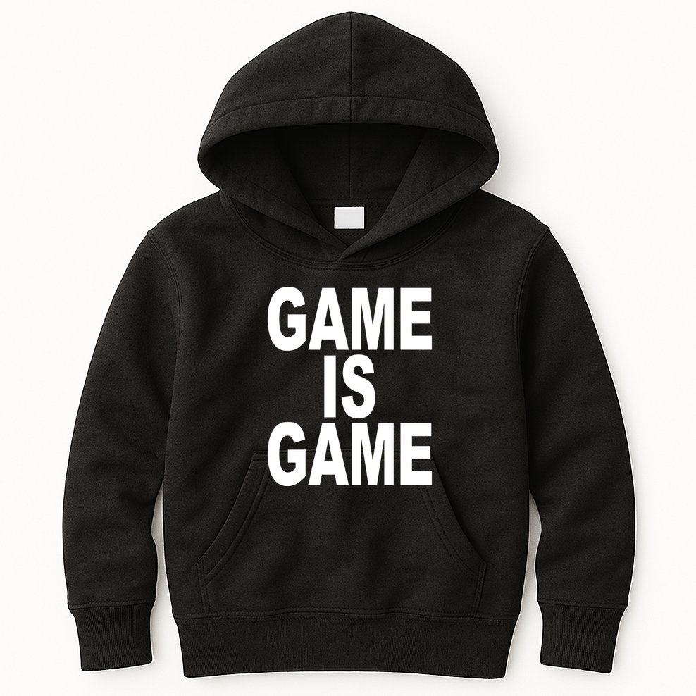 Game Is Game Kids Hoodie