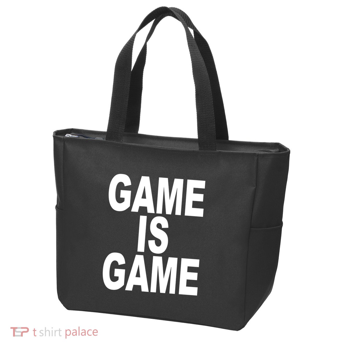 Game Is Game Zip Tote Bag