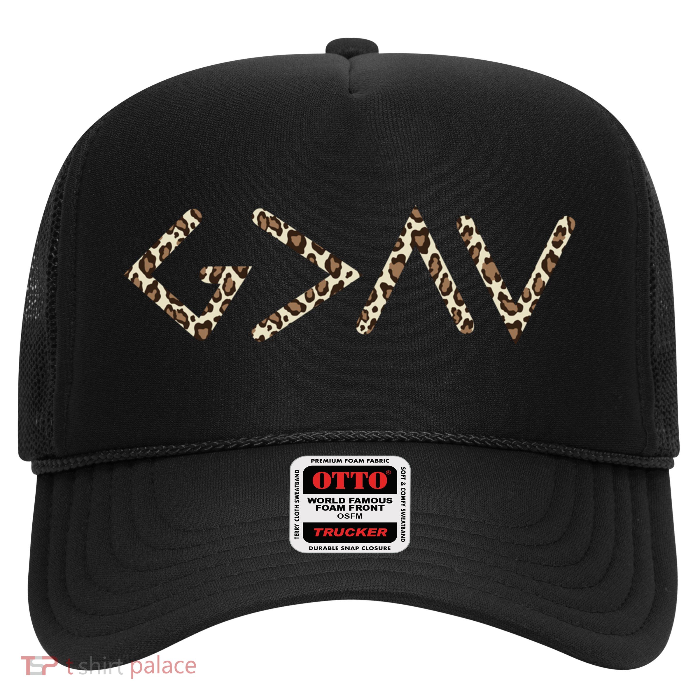 God Is Greater Than The Highs And Lows Gift Trucker Hat
