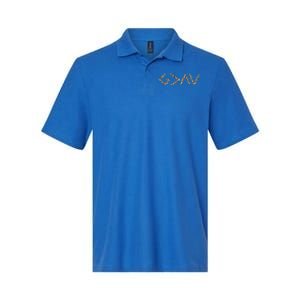 God Is Greater Than The Highs And Lows Gift Softstyle Adult Sport Polo