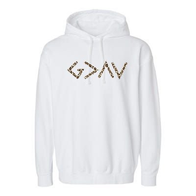 God Is Greater Than The Highs And Lows Gift Garment-Dyed Fleece Hoodie