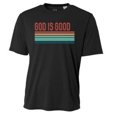 God Is Good All The Time Cooling Performance Crew T-Shirt