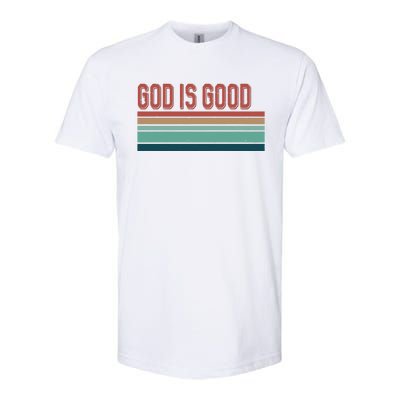 God Is Good All The Time Softstyle® CVC T-Shirt