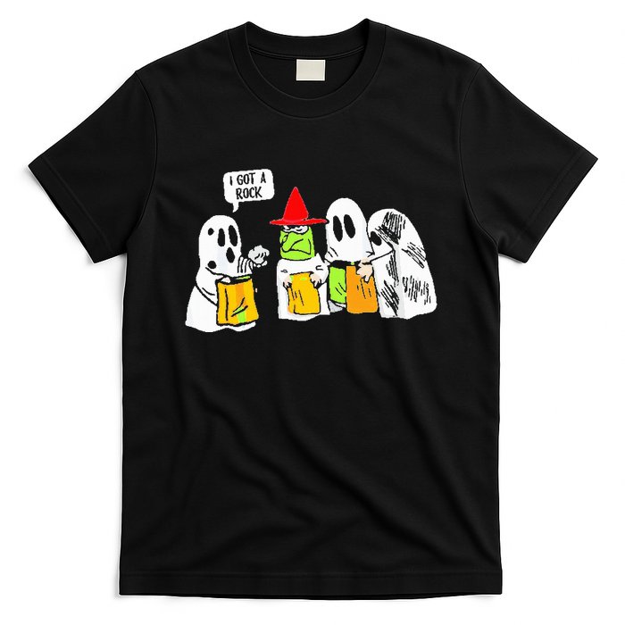 Ghosts I Got A Rock Funny Halloween T-Shirt