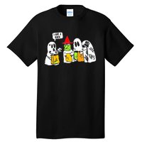 Ghosts I Got A Rock Funny Halloween Tall T-Shirt