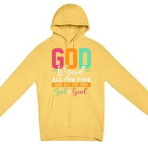 God Is Good Jesus Christian Religion Faith Church Gift Premium Pullover Hoodie