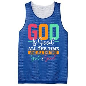 God Is Good Jesus Christian Religion Faith Church Gift Mesh Reversible Basketball Jersey Tank