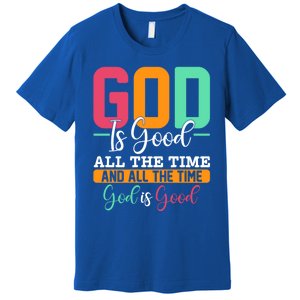 God Is Good Jesus Christian Religion Faith Church Gift Premium T-Shirt