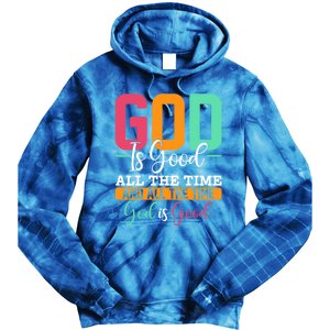 God Is Good Jesus Christian Religion Faith Church Gift Tie Dye Hoodie