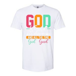 God Is Good Jesus Christian Religion Faith Church Gift Softstyle CVC T-Shirt