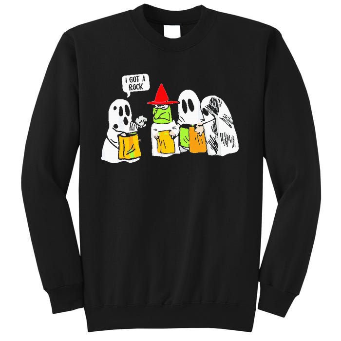 Ghosts I Got A Rock Funny Halloween Sweatshirt