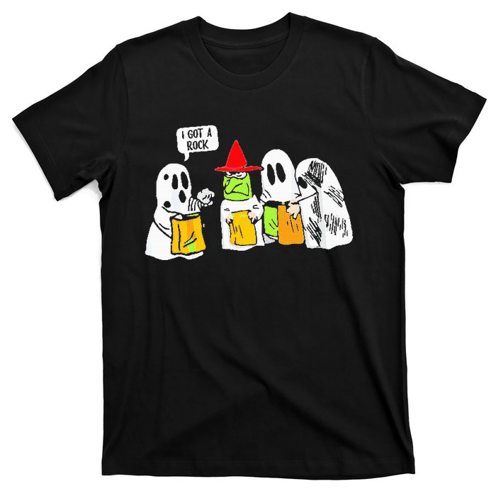 Ghosts I Got A Rock Funny Halloween T-Shirt