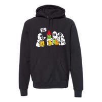 Ghosts I Got A Rock Funny Halloween Premium Hoodie