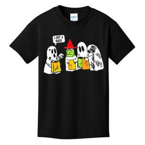 Ghosts I Got A Rock Funny Halloween Kids T-Shirt