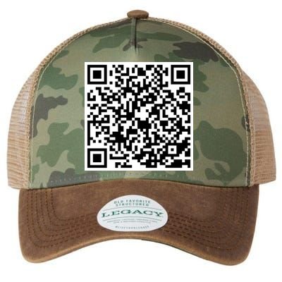 God Is Greater QR Code Legacy Tie Dye Trucker Hat