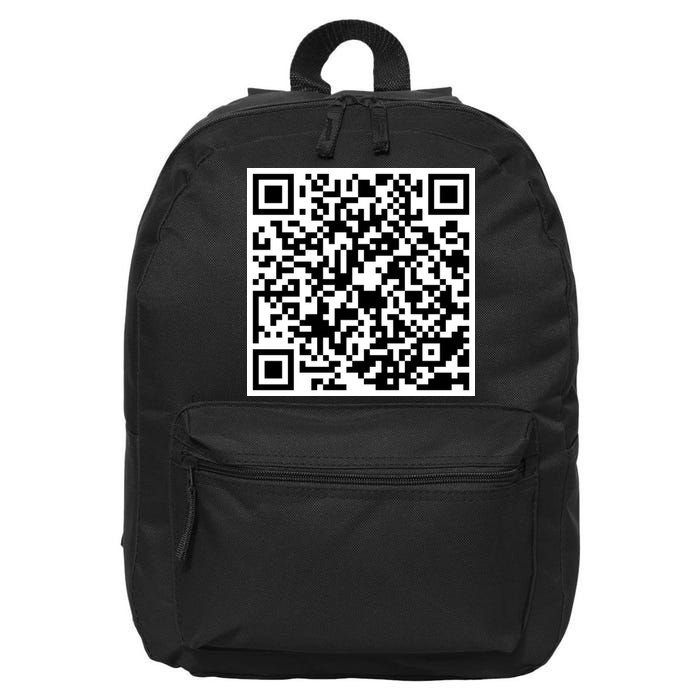 God Is Greater QR Code 16 in Basic Backpack