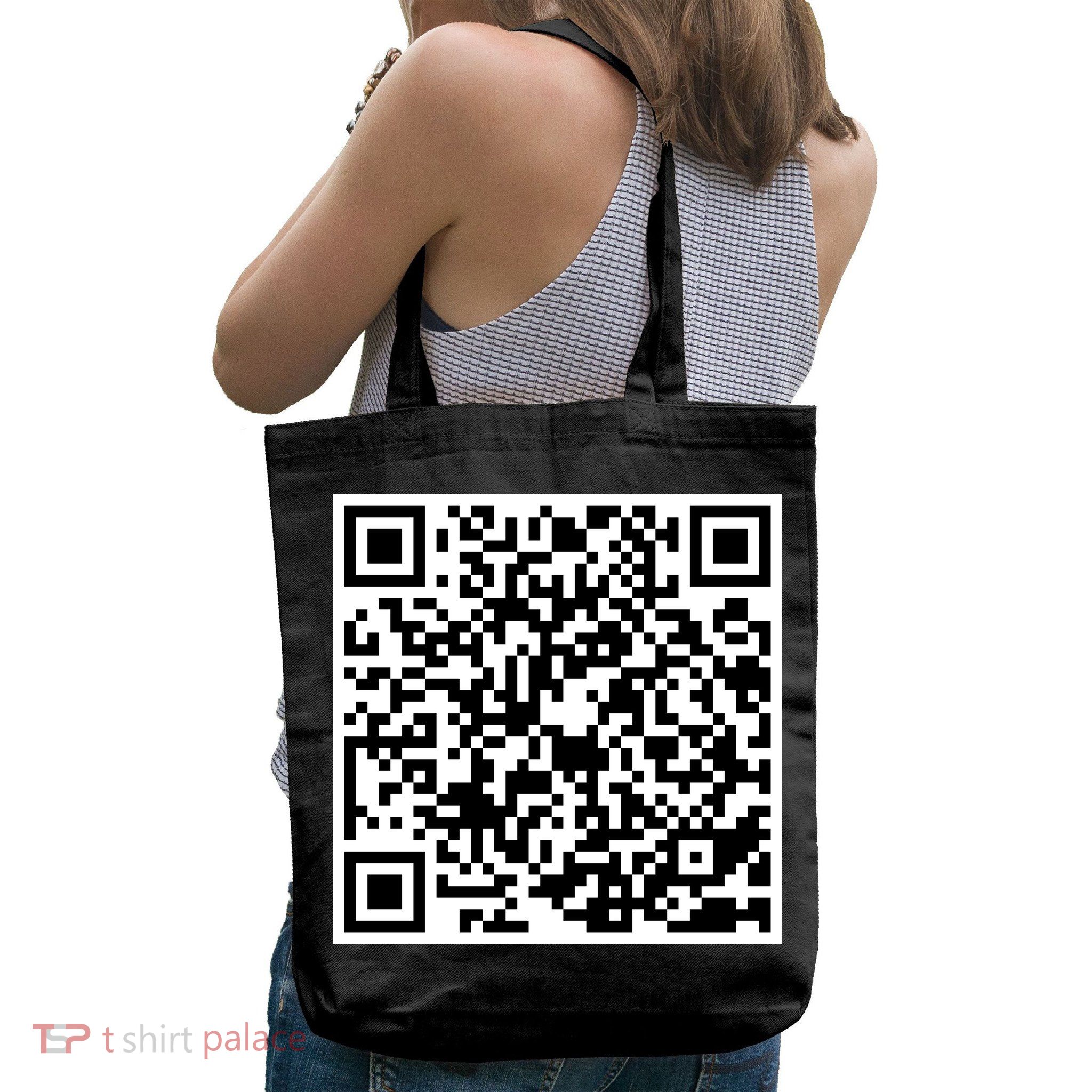 God Is Greater QR Code Bag