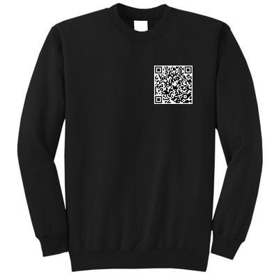 God Is Greater QR Code Tall Sweatshirt