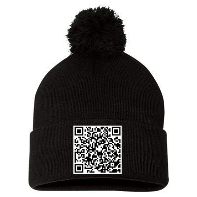 God Is Greater QR Code Pom Pom 12in Knit Beanie