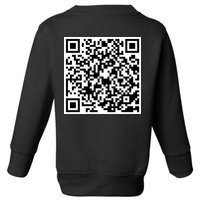 God Is Greater QR Code Toddler Sweatshirt