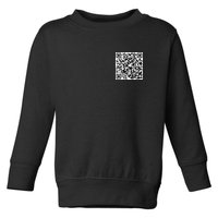 God Is Greater QR Code Toddler Sweatshirt