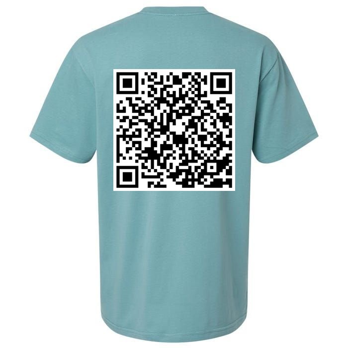 God Is Greater QR Code Sueded Cloud Jersey T-Shirt