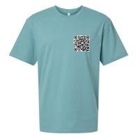 God Is Greater QR Code Sueded Cloud Jersey T-Shirt