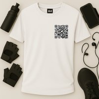 God Is Greater QR Code Performance Shirt