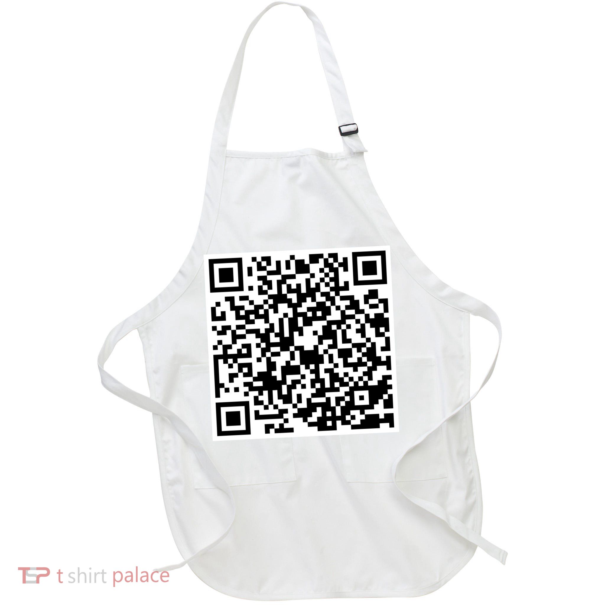 God Is Greater QR Code Apron