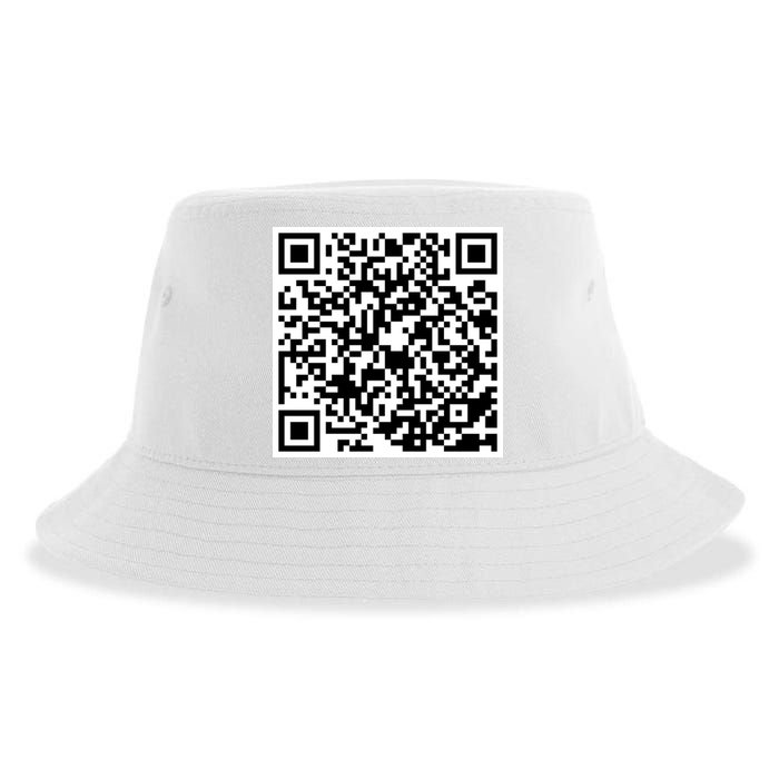 God Is Greater QR Code Sustainable Bucket Hat