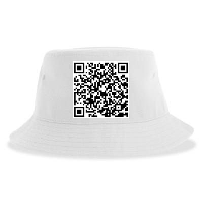 God Is Greater QR Code Sustainable Bucket Hat