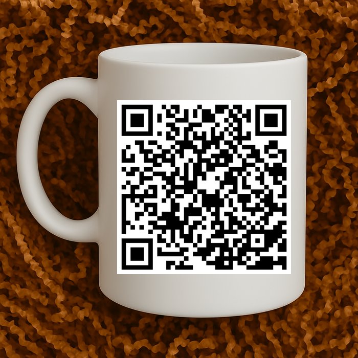God Is Greater QR Code Mug