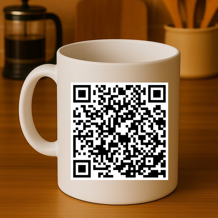 God Is Greater QR Code Mug