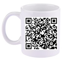 God Is Greater QR Code 11oz C Handle Ceramic Mug