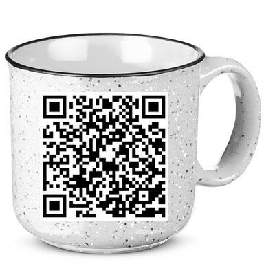 God Is Greater QR Code 15oz Campfire Ceramic Mug