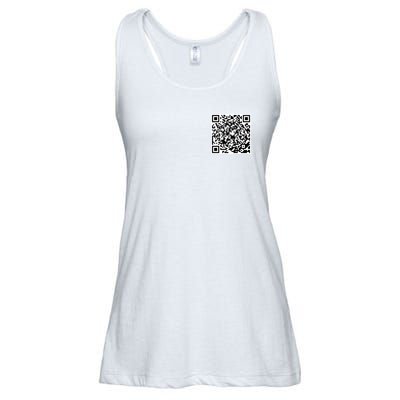 God Is Greater QR Code Ladies Essential Flowy Tank