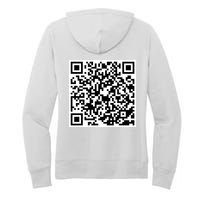 God Is Greater QR Code Women's Pullover Hoodie