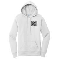 God Is Greater QR Code Women's Pullover Hoodie