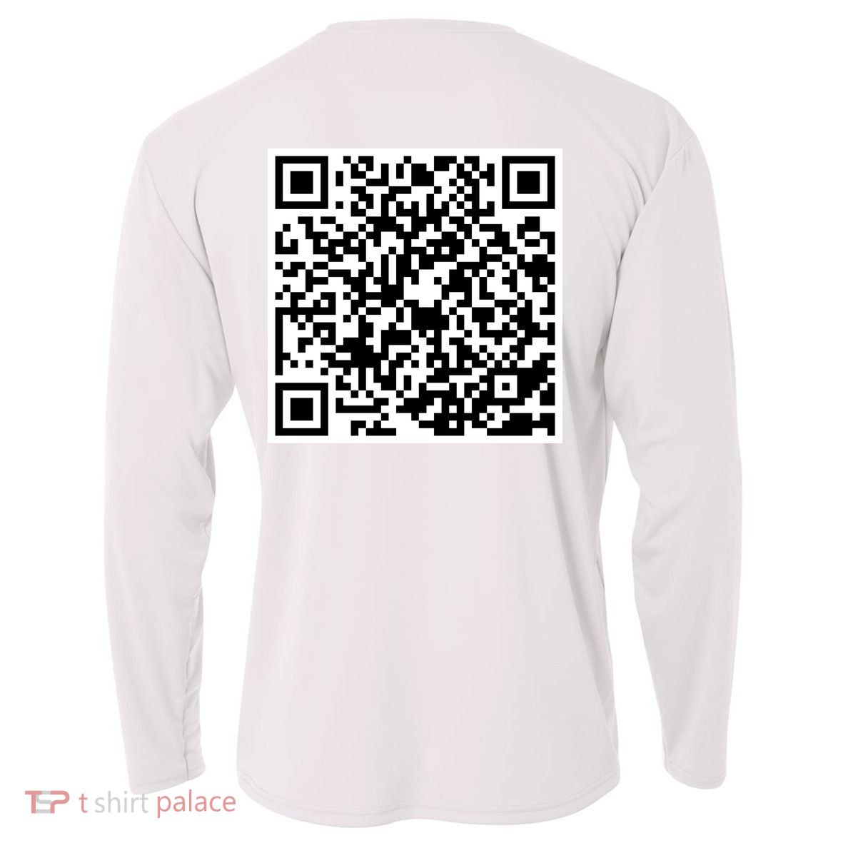 God Is Greater QR Code Cooling Performance Long Sleeve Crew