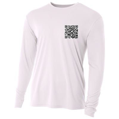 God Is Greater QR Code Cooling Performance Long Sleeve Crew
